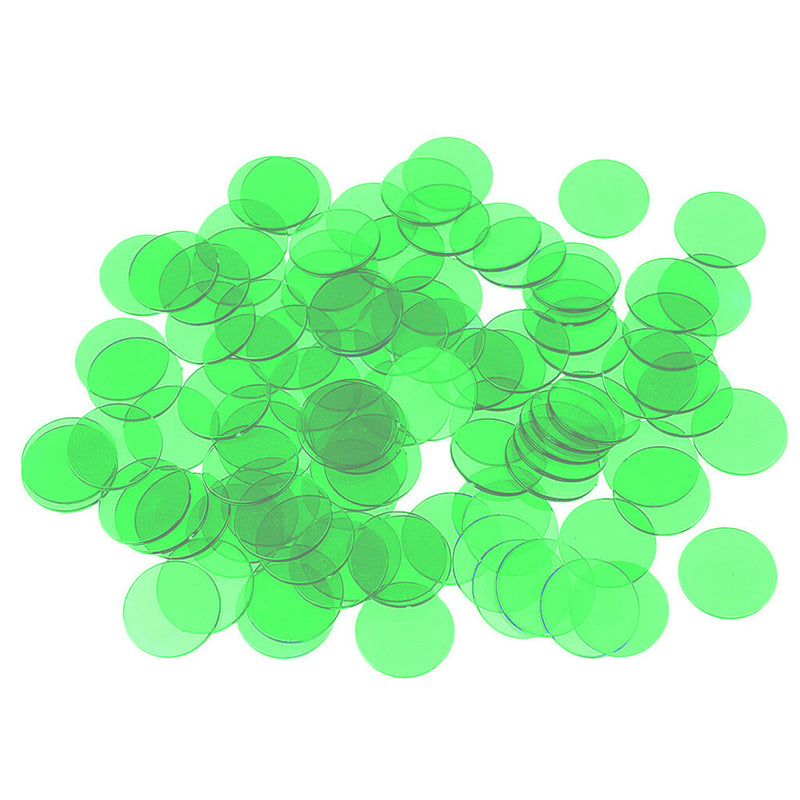100*Count Bingo Chips Markers for Bingo Game Cards Poker Game Accessories New