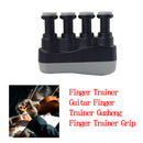Finger Trainer Hand Grip Strengthener Guitar Piano Force Adjustable Exerciser