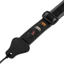 Black Nylon Adjustable Acoustic Electric Soft Guitar Bass Strap Youth Kids Gift