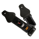 Black Nylon Adjustable Acoustic Electric Soft Guitar Bass Strap Youth Kids Gift