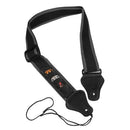 Black Nylon Adjustable Acoustic Electric Soft Guitar Bass Strap Youth Kids Gift