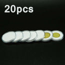20 Pcs Clear Coin Capsules Round Plastic Coin Holder Capsule Container Hot