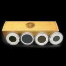20Coin Capsules 5Sizes Protect Gasket Coin Holder Case with Plastic Storage Box