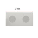 100Pcs Penny Size 2X2 Cardboard Coin Flips Storage 1 Cent Paper Holders White