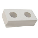 100pcs Coin Holders Box Case 2 x 2 Flips Cardboard 23mm for Collection