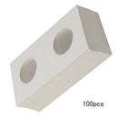100pcs Coin Holders Box Case 2 x 2 Flips Cardboard 23mm for Collection