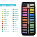 Watercolor Paint Set of 24 Solid Cake Colors Art Painting with Brush Oil Set New