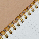 A5 Bullet Notebook Kraft Dot Management Grid Time Journal Weekly Book Planner