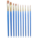 50x Professional Artist Soft Paint Brush Set Oil Acrylic Watercolour New Hot