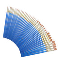 50 Pcs Professional Artist Soft Paint Brush Set Oil Acrylic Watercolour Art