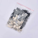 84Pcs Replacement Zipper Zip Repair Fixer Kit Metal Install Pliers Home DIY