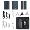84Pcs Replacement Zipper Zip Repair Fixer Kit Metal Install Pliers Home DIY