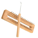 Knitting Loom Kit Craft Wooden Knitting Loom Board Hook Set DIY Craft Tools Kit