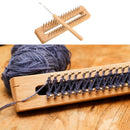 Knitting Loom Kit Craft Wooden Knitting Loom Board Hook Set DIY Craft Tools Kit