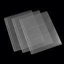 10Pcs Album Page for Banknotes Paper Money 3 Line Page Removable Newest Useful