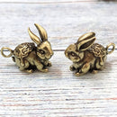 1Pcs Zodiac Rabbit Car Keychain Pendant Nafu Rabbit Luck Bracelet Pendant Gift