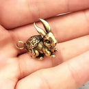 1Pcs Zodiac Rabbit Car Keychain Pendant Nafu Rabbit Luck Bracelet Pendant Gift