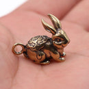 1Pcs Zodiac Rabbit Car Keychain Pendant Nafu Rabbit Luck Bracelet Pendant Gift