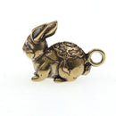 1Pcs Zodiac Rabbit Car Keychain Pendant Nafu Rabbit Luck Bracelet Pendant Gift