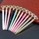 2Pcs Ballpoint Pen Office-Supplies Diamond School Large Fashion Student Supply