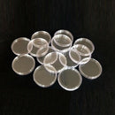 100x Organizer for Coin-Holder Capsules Display Cases Plastic Boxed Newest Use