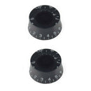 4pcs Guitar Part Speed Control Knob Numerals Electric Guitar Part Volume Control