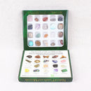 20Pcs Fossil-Set Minerals-Stone Healing Natural Ornament Decoration-Art