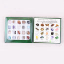 20pcs Rock Collection Mix Gems Mineral Ore Specimens Geology Science Teaching