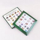 20x Rock Collection Mix Gems Mineral Ore Specimens Box Geology Educational Set