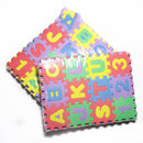 36Pcs EVA Foam Mat Alphabet Number Puzzle Play Flooring Mat for Toddler Baby