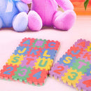 36Pcs EVA Foam Mat Alphabet Number Puzzle Play Flooring Mat for Toddler Baby
