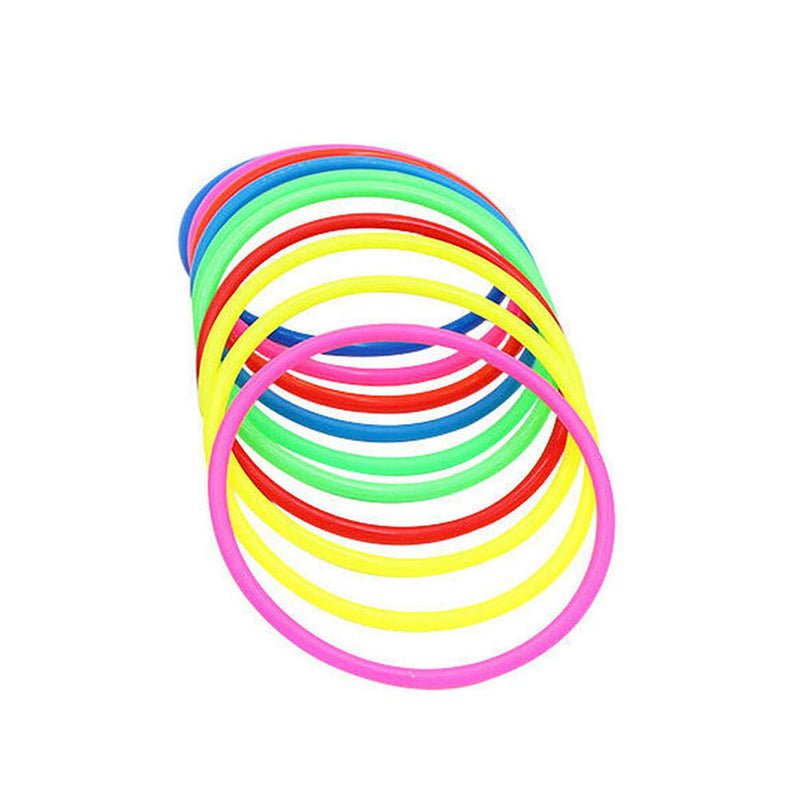 Ring Toss Game Set 2-In-1 Cones Throwing Rings Kids Birthday Gifts Outdoor Play