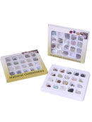 20Pcs Rock Collection Mixed Natural Mineral Ore Specimens Gemstones Education