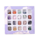 20x Rock Collection Mix Gems Mineral Ore Specimens Box Geology Educational Set