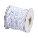 Mas Ear Rope Thread Cord DIY Material for Jewelry DIY Making White 100m/roll