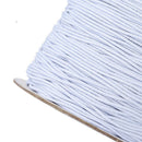 Mas Ear Rope Thread Cord DIY Material for Jewelry DIY Making White 100m/roll