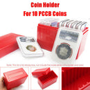 10 Coins Capacity Storage Box Case Holder Slab For PCCB/NGC Red Hot New
