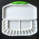 Art Paint Tray Artist Watercolor Plastic Palette White Portable 18 Cell New Home