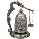 1xDragon Carved Buddhist Good Luck Bell Great for Meditation Altar Chimes Hot