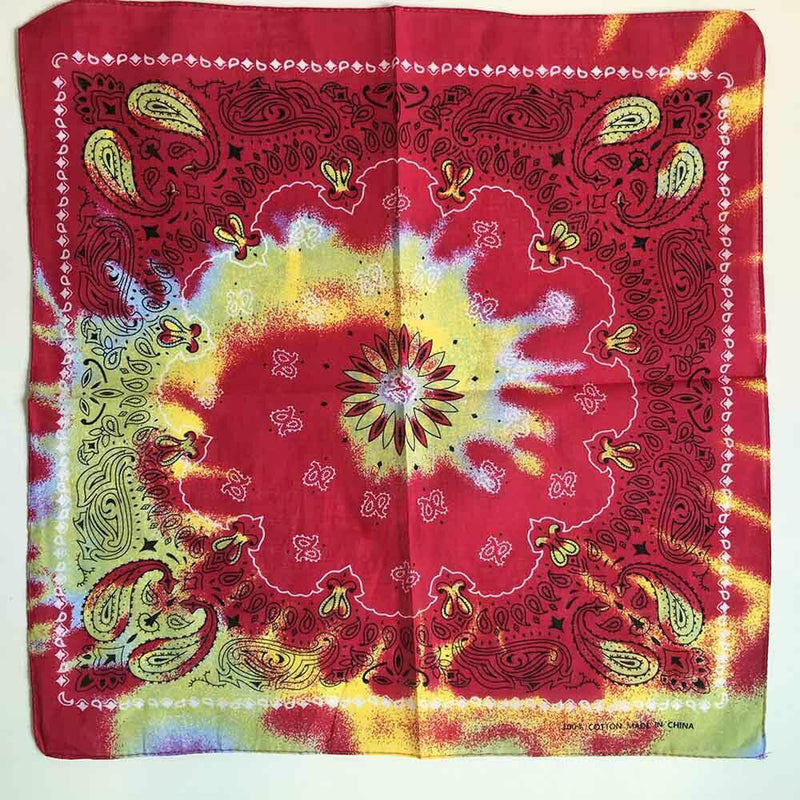 12x Cotton Paisley Print Bandanas Headwrap Scarf for Women Men 22" x 22" Hot