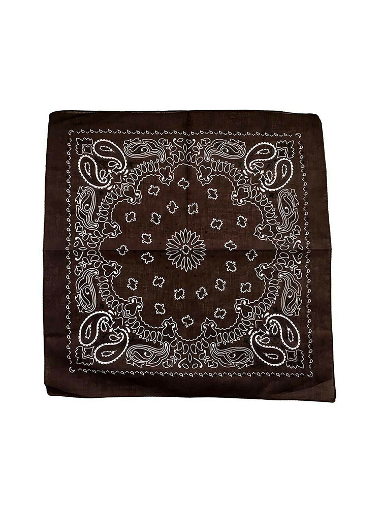 12x Cotton Paisley Print Bandanas Headwrap Scarf for Women Men 22" x 22" Hot