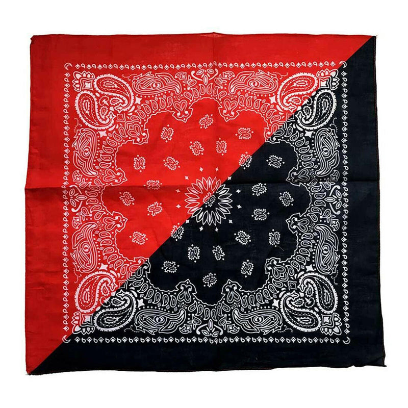 12x Cotton Paisley Print Bandanas Headwrap Scarf for Women Men 22" x 22" Hot