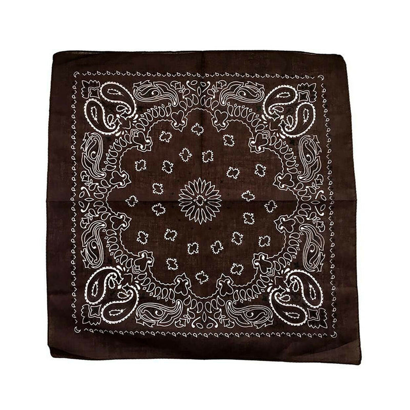 12x Cotton Paisley Print Bandanas Headwrap Scarf for Women Men 22" x 22" Hot