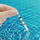 50x 6-In-1 Swimming Pool Test Paper Residual Chlorine PH Alkalinity Hardness Tes