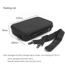 Portable Single Shoulder Waterproof Travel Carrying Storage Case Box for DJI TELLO Drone / GameSir T1d(Black)