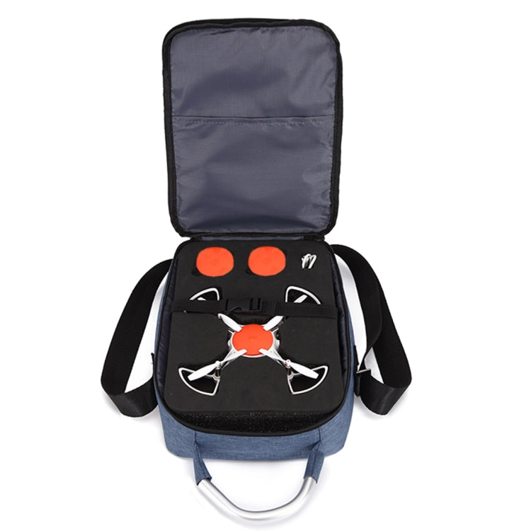 Portable Case Shoulder Bag with Sponge Liner for Xiaomi Mitu Drone and Accessories(Blue)