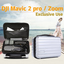 Shockproof Waterproof Portable Case PC Hard Shell Storage Bag for DJI Mavic 2 Pro / Zoom and Accessories(Silver)