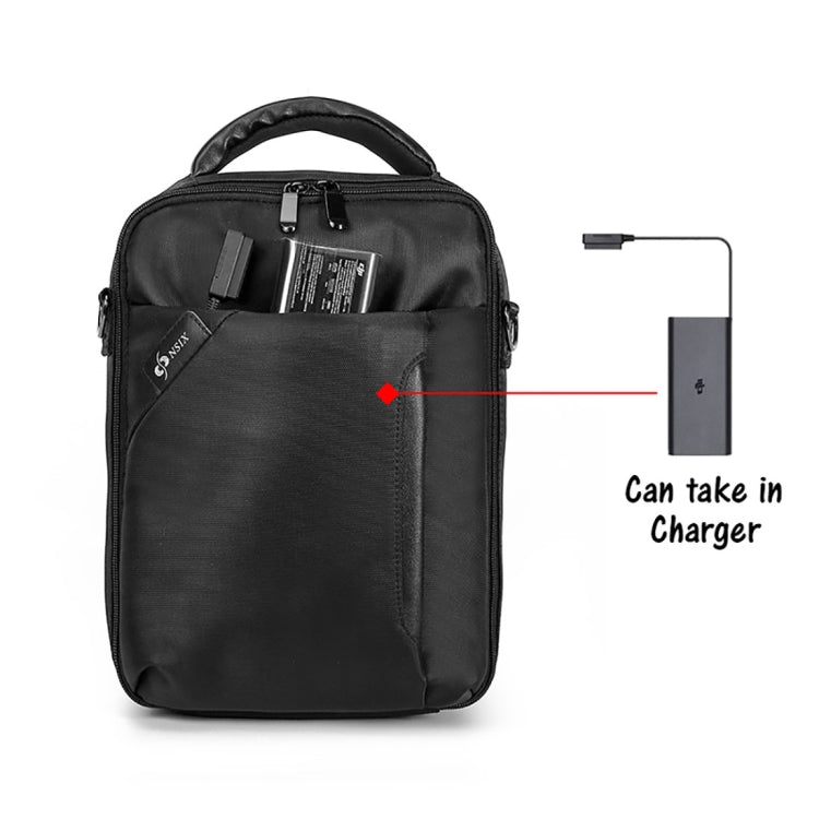 Portable Single Shoulder Waterproof Storage Bag for DJI Mavic 2 Pro / Zoom(Black)