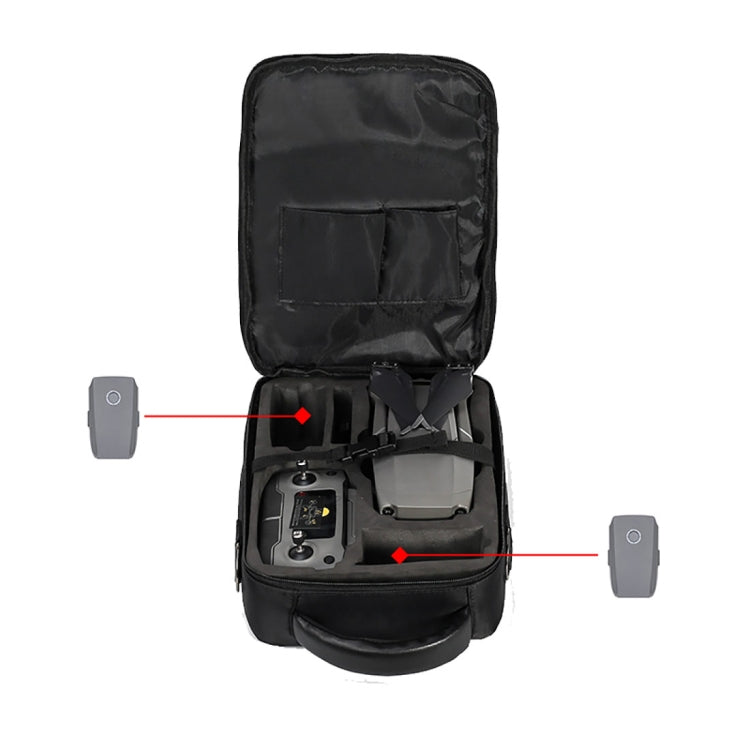 Portable Single Shoulder Waterproof Storage Bag for DJI Mavic 2 Pro / Zoom(Black)