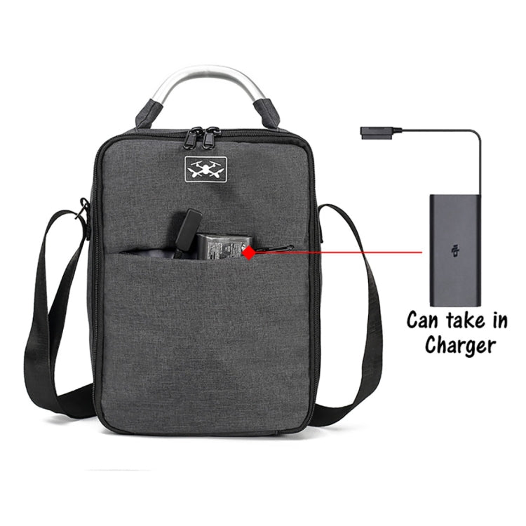Portable Single Shoulder Waterproof Storage Bag for DJI Mavic 2 Pro / Zoom(Black)